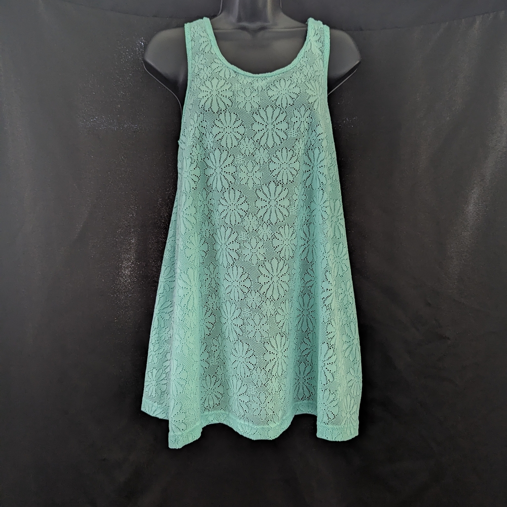 231. Justice Green Swim Coverup with Stylish Design